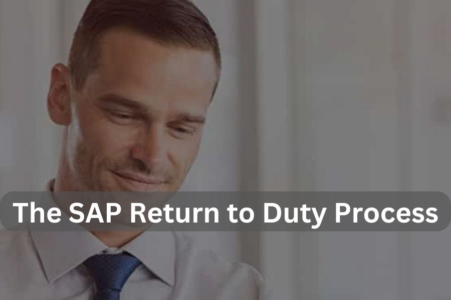 SAP Return to Duty