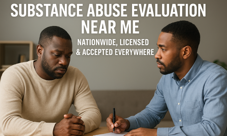 Substance Abuse Evaluation Near Me